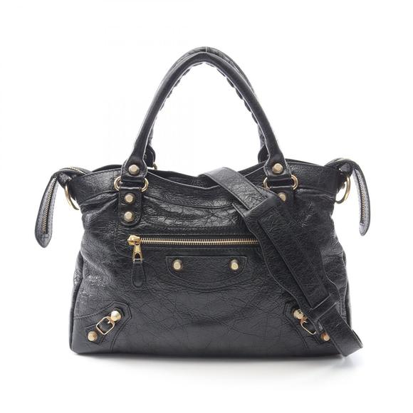 Balenciaga Giant Town handbag leather black - Picture 1 of 7